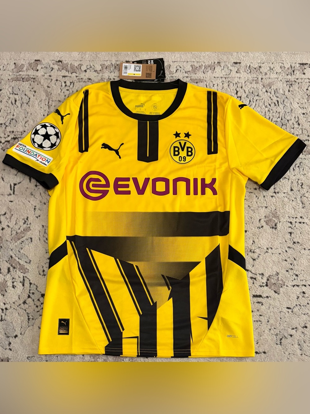 Puma Official Borussia Dortmund BVB 2024/25 Germany 775680-01 Jersey Men’s Sz: M